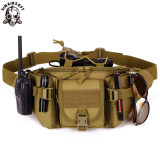 SINAIRSOFT Tactical Waist Bag Waterproof Fanny Pack Hiking Fishing Sports Hunting Bags Outdoor Camping Sport Molle  Bag