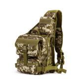 SINAIRSOFT Outdoor Sport Climbing 800D Nylon Tactical Bag Single Shoulder Sling Chest Camping  Backpack