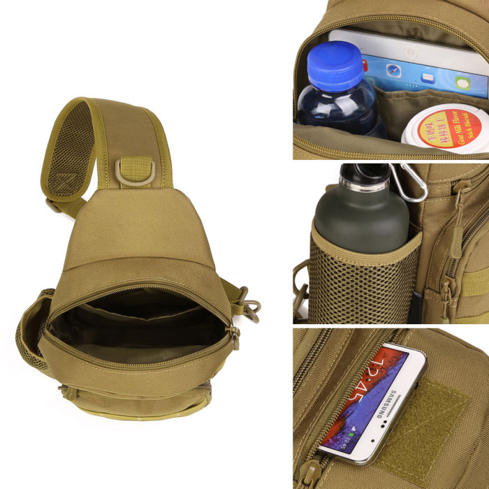 Tactical Molle Fishing Bag Multifunctional Shoulder Pack For Hunting,  Camping, And Tackle With Crossbody Strap In Y0721 From Musuo10, $23.68