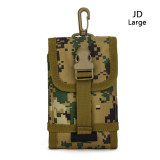 SINAIRSOFT Tactical Wallet MOLLE System Sport Bag Climbing Bags D-ring Holder Drawstring Pouch Cell Phone Bag Army Travel Hiking EDC Bag