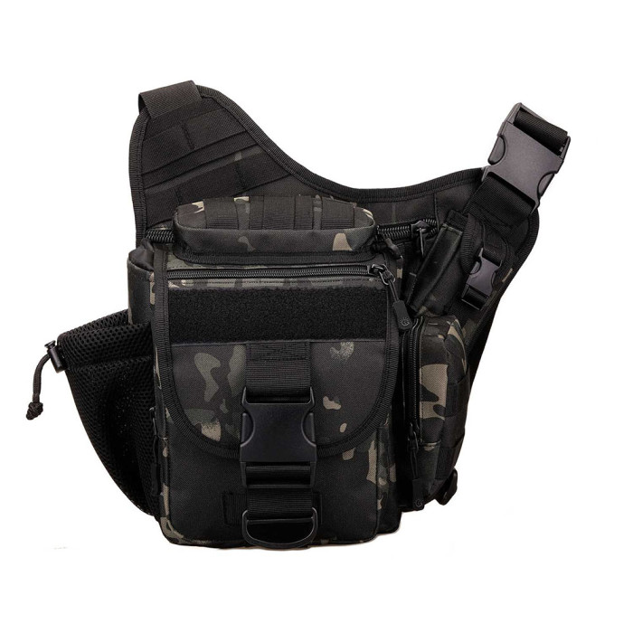 Men's Fashion Crossbody Bag Multifunctional Shoulder Bag Hiking