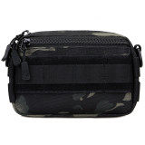 SINAIRSOFT Tactical Messenger Sport Bag MOLLE Mini Crossbody Shoulder Nylon Waist Bag Personal Defense Ultra-light Range Bags