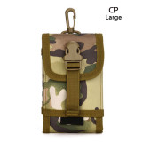 SINAIRSOFT Tactical Wallet MOLLE System Sport Bag Climbing Bags D-ring Holder Drawstring Pouch Cell Phone Bag Army Travel Hiking EDC Bag