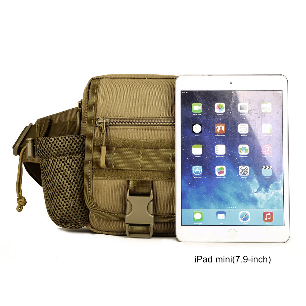 SINAIRSOFT Outdoor Vertical Tactical Waist Bag Men s Multi purpose