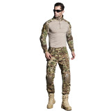 SINAIRSOFT  Uniform  Combat Shirt Uniform Tactical Pants With Knee Pads Camouflage Suit Hunting Clothes