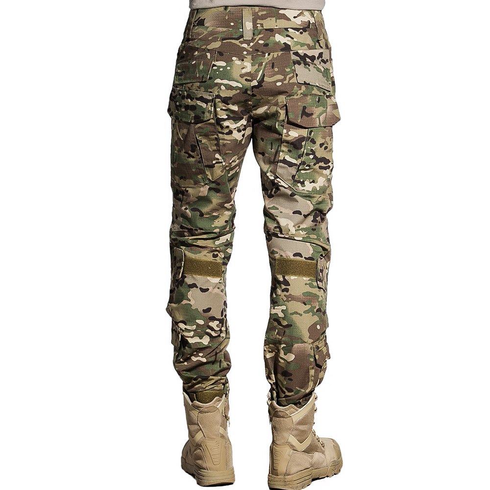Sinairsoft Tactical G3 Bdu Camouflage Combat Uniform Airsoft Shirt Pants With Knee Pads Military 
