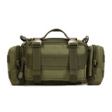 SINAIRSOFT Outdoor Package MOLLE Bags 3 Functions Ultra-light Soldier Fishing Hiking Climbing Bag Heavy Duty Carrier Waist Bag