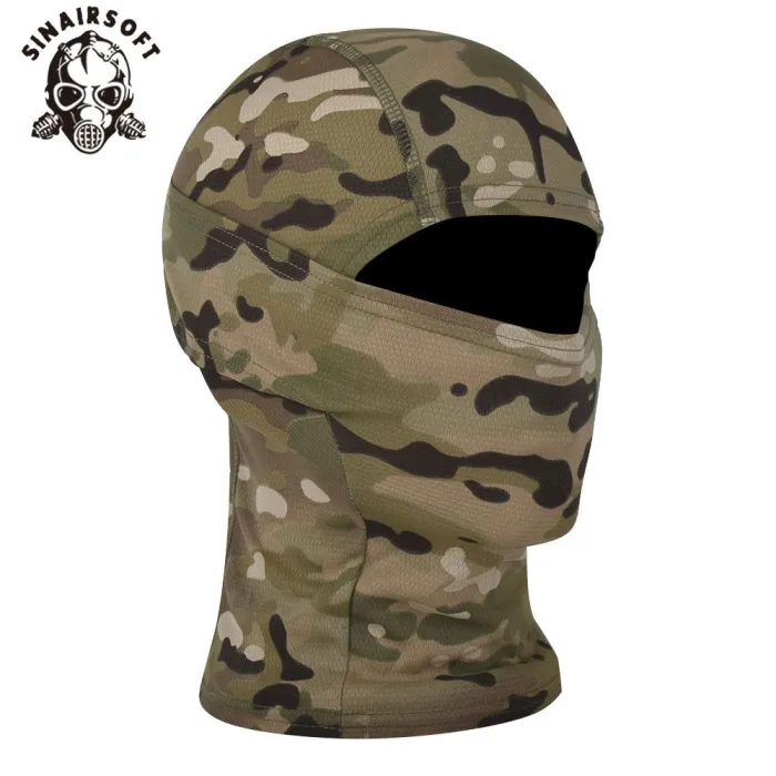 SINAIRSOFT USMC Seal Sniper Breathable Rattlesnake Tactical Full Face Mask For Airsoft Hunting Paintball Bicycle Cycling