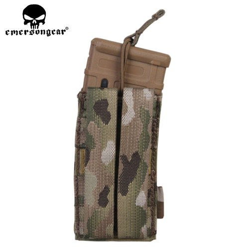 Emersongear M4 Single Magazine Pouch Tactical Modular Open Top 5.56 223 Mag Pouch Airsoft Hunting MOLLE PALS Webbing Mag Pouch