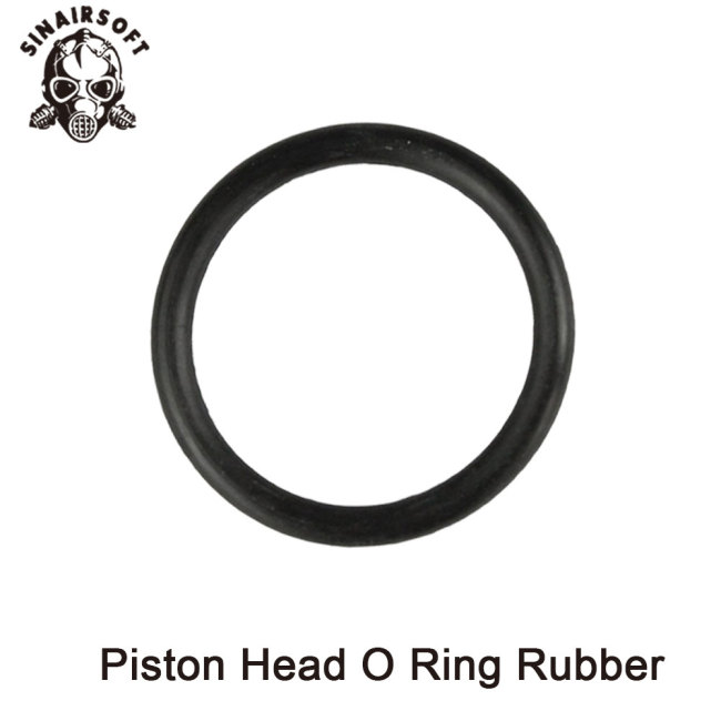 SINAIRSOFT 5pcs/lot Black Piston Head O Ring Rubber Fit Airsoft Gearbox For Hunting Paintball Accessories