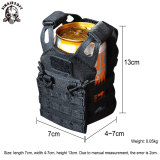 SINAIRSOFT Tactical Advanced Beer  Molle Mini Hunt Outdoor JPC Vest Drink Cooler Adjustable Shoulder Strap Militar