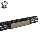 Sinairsoft 4pcs/set KeyMod Handguard Rail Cover Rubber Textured Anti Slip Panels Tactical Guad Rail Panels Hunting Accessories