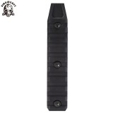 Sinairsoft 9 Slots Keymod & M-Lok Picatinny Rail Handguard Rail Mount with Keymod Mlok Screw Nut