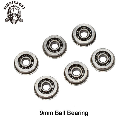 SINAIRSOFT 6pcs 6mm 7mm 8mm 9mm Stainless Steel Precision Ball Bearing Kit Airsoft AEG Gear