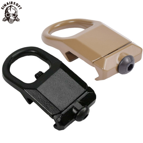 SINAIRSOFT Tactical Quick Detach RSA GBB Buckle QD Sling Steel Mount Attachment Adapter Fit 20mm Rail Hunting Airsoft Rifle Gun Accessories