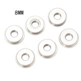 SINAIRSOFT 6PCS/SET 6MM 7MM 8MM High Precision Ball Bearing Stainless Steel Cup for Airsoft AEG Gearbox Paintball Hunting Accessories