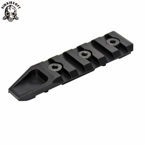SINAIRSOFT 3  5 Slots Picatinny Rail Section Adapter Rail Base for Keymod URX 4 Handguard