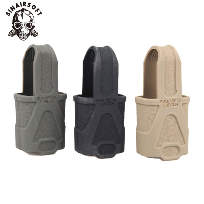 SINAIRSOFT MP5 Magazine Assist 9MM Gun Fast Mag Rubber Loops Magazine Belt Holder For Airsoft MP5 Hunting Accessories