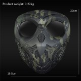 SINAIRSOFT Skull Messenger Mask,Tactical Face Protection Gear For Paintball Airsoft Game And Cosplay Mask