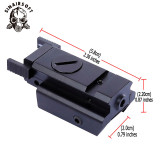 SINAIRSOFT Hunting Mini Green Red Dot Laser Sight Low Profile For Rifle 20mm Picatinny Rail