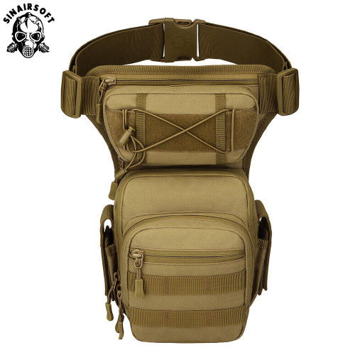 SINAIRSOFT PROTECTOR PLUS Tactical Legs Bag Waist Bag 1000D Nylon Waterproof Men Outdoor Sport Climbing Hiking Camping Travel Pack