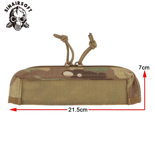 SINAIRSOFT Tactical MK3 MK4 Micro Fight Chassis Pocket Zipper Insert Chest Rig Double Zip Cover Airsoft Hunting Paintball Vest Accessories