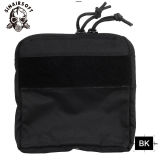SINAIRSOFT Tactical Half Vest Slim Kangaroo Insert Bag Zipper Chest Front Panel Pouch Pack