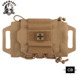 SINAIRSOFT Tactical First Aid Pouch Two Piece Emergency Medical Kit Bag Multi-Purpose EMT