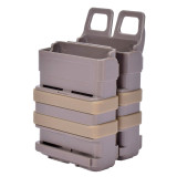 SINAIRSOFT Tactics Fast Mag Pouch Double 5.56 .223 MOLLE Holster 2 In 1 Rifle Magazine Bag