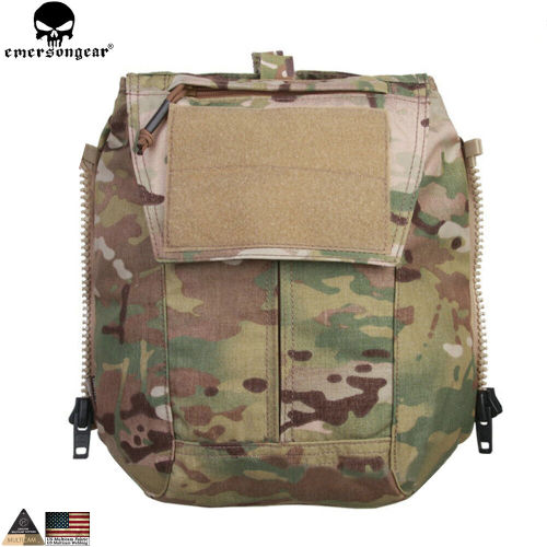 EMERSONGEAR Mag Pouch Zip-ON Panel for AVS JPC2.0 CPC Tactical Backpack Airsoft Combat Gear Bag emerson EM8348