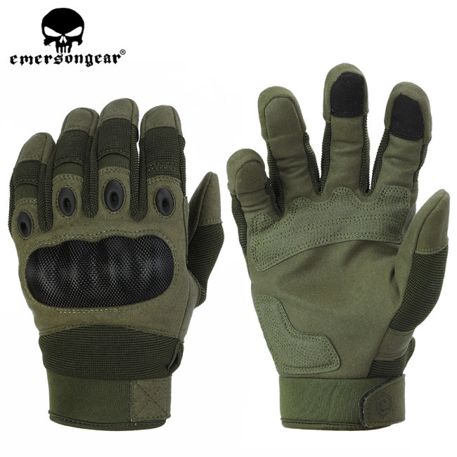 Emersongear Tactical All Finger Gloves Training Sport Climbing Shooting Hunting Cycling Full Finger Anti-Skid EM9347