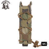 SINAIRSOFT Tactical Extended Pistol 9mm Magazine Pouch MOLLE Mag Clip Bag Holder MP5 MP7