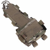 SINAIRSOFT Tactical Pouch MK2 Battery Case for Helmet Hunting Camo 500D Nylon Bag