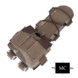 SINAIRSOFT Tactical Pouch MK2 Battery Case for Helmet Hunting Camo 500D Nylon Bag