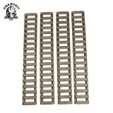 SINAIRSOFT 4pcs/set Rifle Ladder Rail Cover 18 Rubber Slot Picatinny Heat Resistant Airsoft