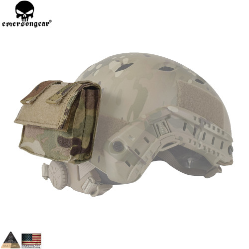 EMERSONGEAR Helmet Pouch Removable Gear Pouch Tactical FAST Helmet Accessories Utility Pouch Emersongear Helmet Bag EM9339