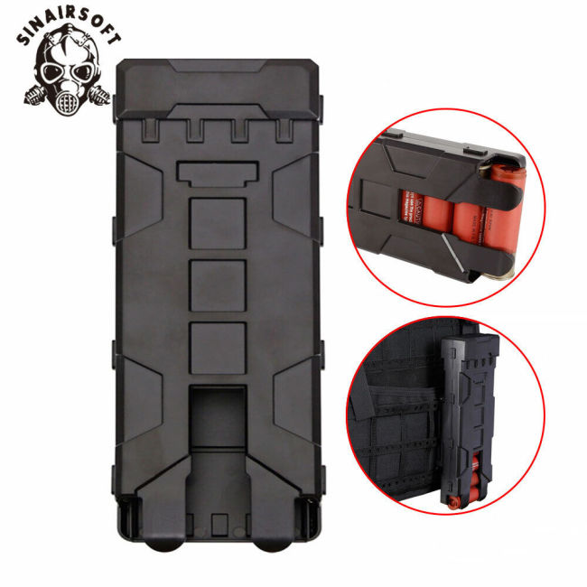 SINAIRSOFT Shotgun 12 Gauge Shell Holder Tactical MOLLE Magazine Pouch Quick Detach Carrier