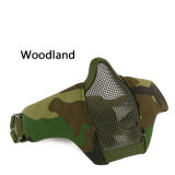 SINAIRSOFT Tactical Airsoft Mask Metal Mesh Half Face Paintball Hunting Mask