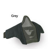 SINAIRSOFT Tactical Airsoft Mask Metal Mesh Half Face Paintball Hunting Mask