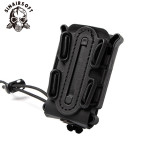 Tactical Airsoft Soft Shell Magazine Single Pouch .45 Pistol Mag Carrier Holder