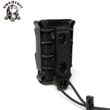 Tactical Airsoft Soft Shell Magazine Single Pouch .45 Pistol Mag Carrier Holder