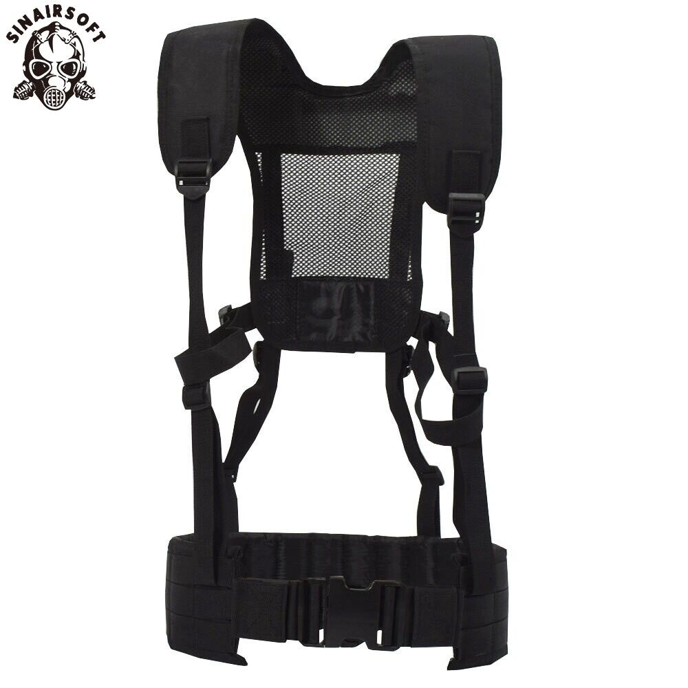 Molle shoulder straps hot sale and waist belt