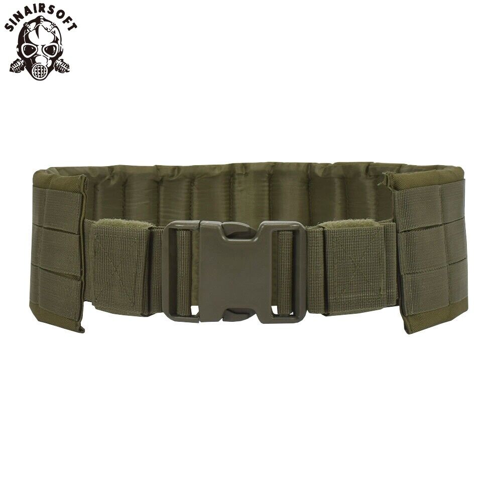 Molle shoulder straps and waist belt clearance