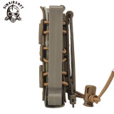 SINAIRSOFT Outdoor 5.56 7.62 Fast Magazine Pouch Quick Release Tactical Mag Nylon Holster Case Box Replacement for Molle System Belt
