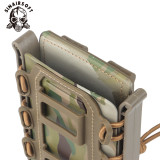 SINAIRSOFT Outdoor 5.56 7.62 Fast Magazine Pouch Quick Release Tactical Mag Nylon Holster Case Box Replacement for Molle System Belt
