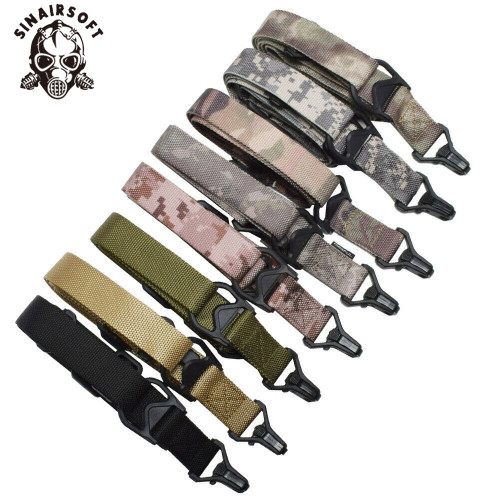 SINAIRSOFT Tactical 2 Point Gun Sling Strap Rifle Shoulder Quick Release strap Adjustable