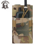 SINAIRSOFT Tactical MOLLE Radio Holder Walkie Talkie Pouch Open Top Waist Belt Bag Mag Pack