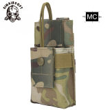 SINAIRSOFT Tactical MOLLE Radio Holder Walkie Talkie Pouch Open Top Waist Belt Bag Mag Pack