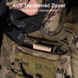 SINAIRSOFT Tactical Double YKK Zipper Insert Pouch Pocket Zip Cover For JPC2.0 CPC AVS Vest
