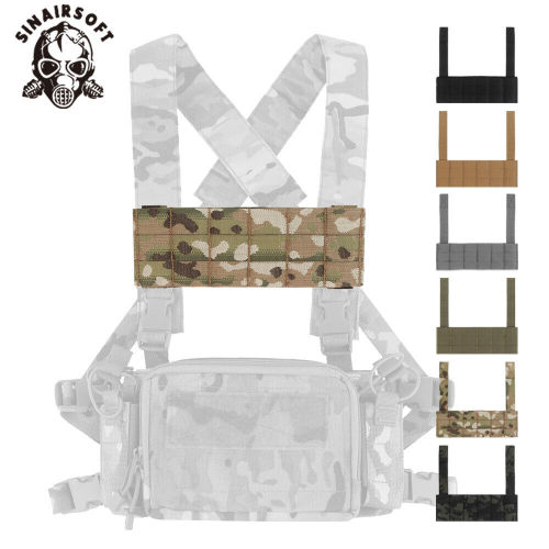 SINAIRSOFT Tactic Chest Rig End User Device Carrier Harnesses MOLLE EUD Bridge Extend Plate
